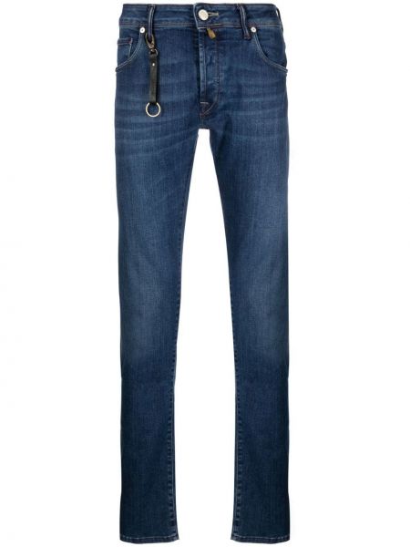 Slank skinny jeans Incotex blå