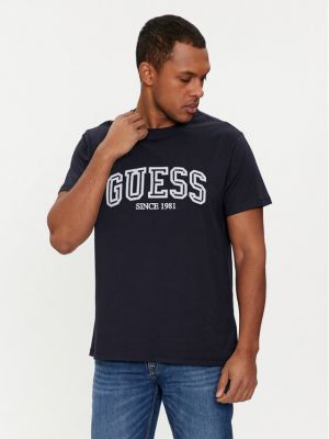 T-shirt Guess blau
