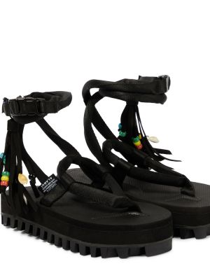 Sandales à plateforme Alanui noir