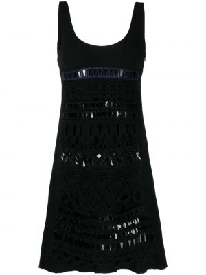 Αμάνικο φόρεμα Prada Pre-owned μαύρο