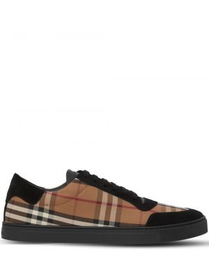 Sneakers Burberry καφέ