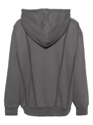 Distressed hoodie aus baumwoll Adidas grau