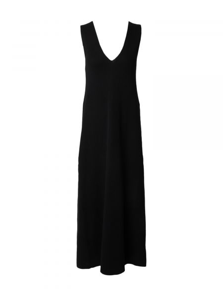 Плетена рокля Drykorn черно