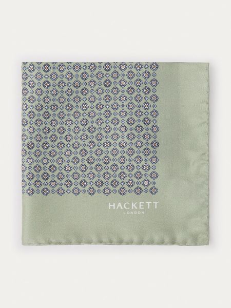 Pañuelo de seda Hackett verde