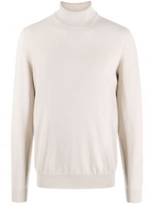 Кашмирен пуловер Fedeli бяло