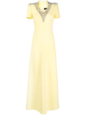 Βραδινό φόρεμα Jenny Packham κίτρινο