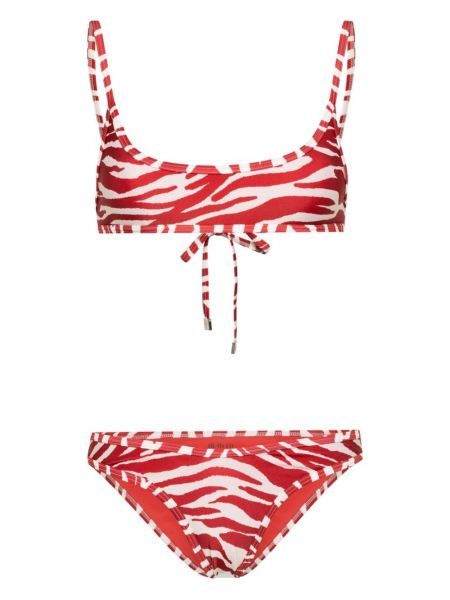 Bikini s printom s apstraktnim uzorkom The Attico