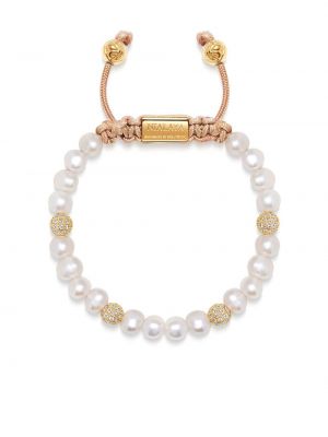 Zapestnica z perlami z biseri Nialaya Jewelry
