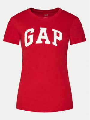 T-shirt Gap rouge