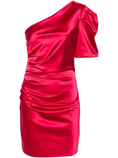 Suknele kokteiline satininis Chiara Boni La Petite Robe rožinė