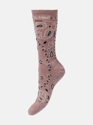 Памучни чорапи Alanui розово