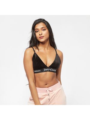 Velvet Triangle Bra With Branded Elastic Juicy Couture