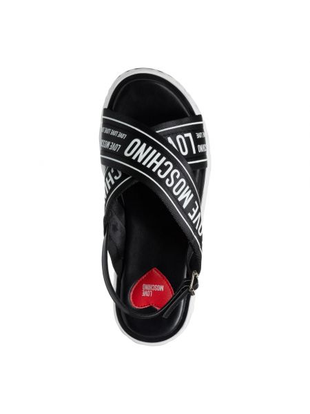 Sandale Love Moschino schwarz