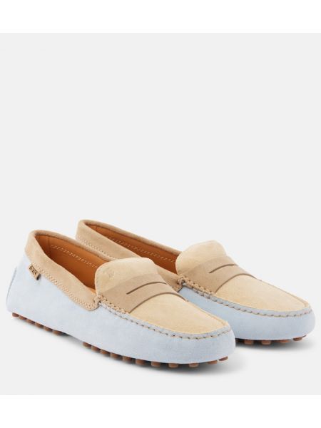 Ruskind flate sko Tod's