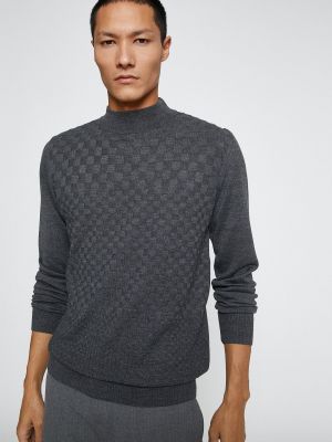 Пуловер Koton сиво