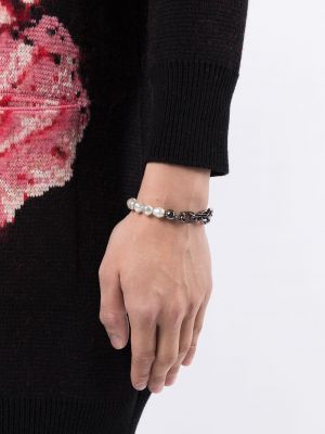 Armband mit perlen Dolce & Gabbana silber
