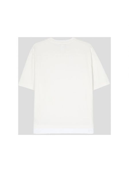 Camiseta de algodón Neil Barrett blanco