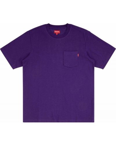 Camiseta Supreme violeta