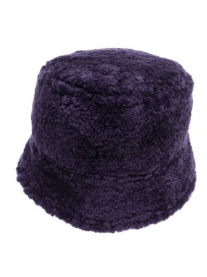 Beidseitig tragbare mütze Simonetta Ravizza lila