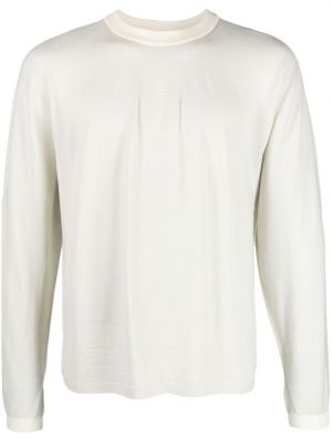 Вълнен пуловер Goldwin бяло
