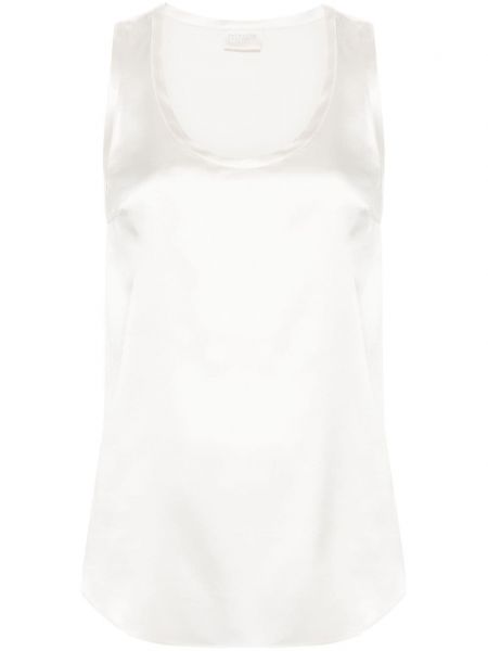 Tanktop i satin Brunello Cucinelli