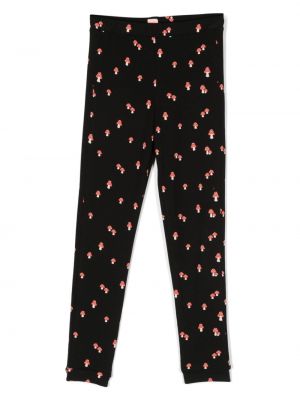 Leggings con stampa Wauw Capow By Bangbang nero