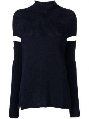Пуловер Yohji Yamamoto синьо