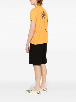 T-shirt mit rundem ausschnitt Osklen orange