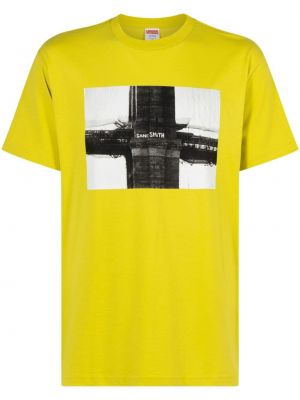T-shirt Supreme giallo