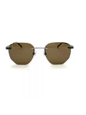 Okulary przeciwsłoneczne Dunhill brązowe