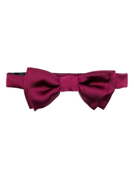 Cravată cu funde de mătase Paul Smith roz