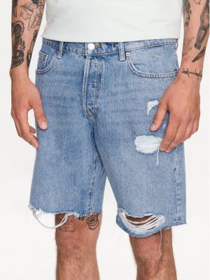 Shorts en jean large Only & Sons bleu