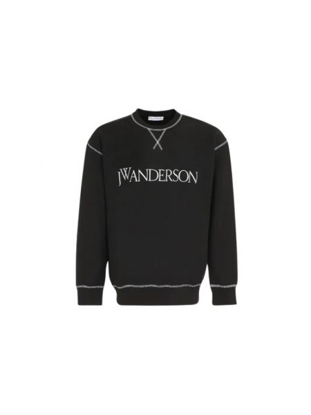 Bluza bawełniana Jw Anderson czarna
