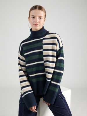 Svītrainas džemperis ar augstu apkakli Pepe Jeans