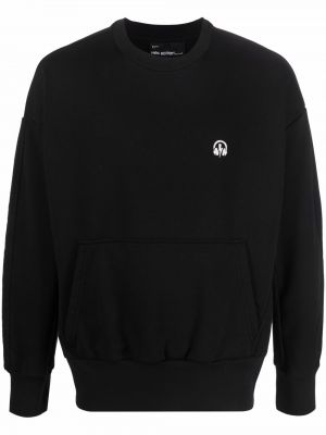 Brodert sweatshirt Neil Barrett svart