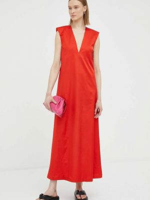Вълнена рокля By Malene Birger червено