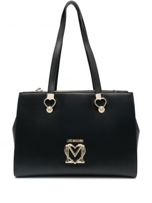 Shoppingbag Love Moschino svart