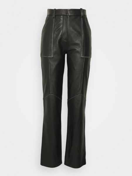 Spodnie skórzane Han Kjobenhavn czarne