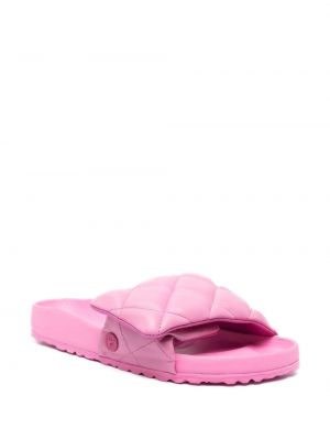 Kožené sandály Birkenstock růžové