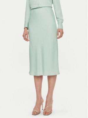 Midi sukně Calvin Klein zelené