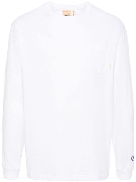Medvilninis siuvinėtas marškinėliai Champion balta