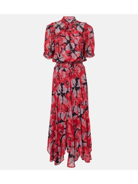 Floral dress Polo Ralph Lauren rød