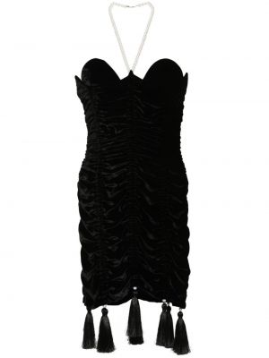 Mini šaty Cristina Savulescu černé