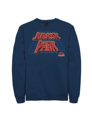 Свитшот с сеткой Jurassic Park синий