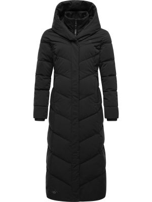 Žieminis paltas Ragwear juoda