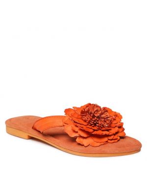 Sandale Lazamani portocaliu
