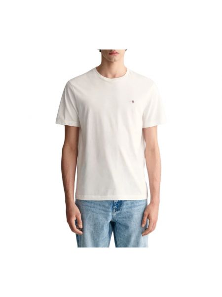 Koszulka Gant biała