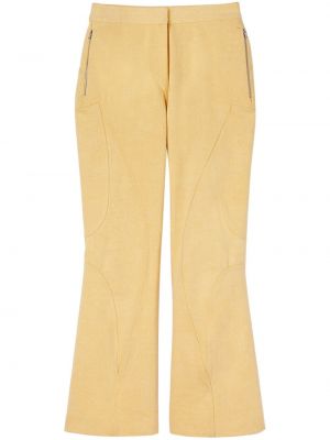 Pantaloni Jil Sander giallo