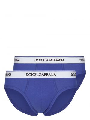Nohavičky Dolce & Gabbana modrá