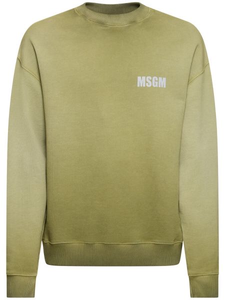 Sweatshirt Msgm grön